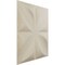 Ekena Millwork 11 7/8in. W x 11 7/8in. H Helene EnduraWall Decorative 3D Wall Panel Covers 0.98 Sq. Ft. WP12X12HEEPE - alternate 6